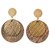 Yves Saint Laurent GOLDEN COINS EARRINGS Metal  ref.168804
