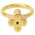 Louis Vuitton Ring Band Monogram Flower Dorado Chapado en oro  ref.168852