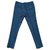 Prada Pantalones clásicos Azul marino Lana  ref.168870