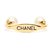 Chanel BRAZALETE MEGA PERLAS Dorado Metal  ref.168880
