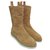 Off White boots Suede Marron  ref.168934