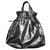 Chanel Handbags Black Silvery Synthetic  ref.168970
