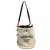 Hermès Handbags Brown Beige Leather Cloth  ref.168971