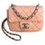 Timeless Chanel Rosa Couro  ref.168984