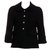 Chanel Jackets Black Tweed  ref.168989