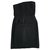Stella Mc Cartney Dresses Black Cotton Polyester Viscose Metal  ref.169023
