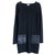 Chanel Dresses Black Wool  ref.169102
