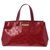 Louis Vuitton Vintage handbag Red Patent leather  ref.169161