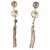 Chanel earrings Silvery  ref.169191