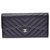 Chanel wallet Black Leather  ref.169197