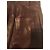 Falda midi de piel de cordero rojo oscuro Céline Burdeos - vista 5