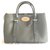 Mulberry Bayswater lined zip Grey Leather  ref.169219