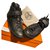 Zapatillas Hermès Negro Cuero  ref.169356