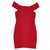 Reiss Dresses Red Polyester  ref.169387