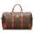 Céline Celine Brown Macadam Sac De Voyage Cuir Plastique Marron  ref.169403