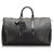 Louis Vuitton Black Epi Keepall 45 Schwarz Leder  ref.169440