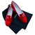 Loafer Chanel Vermelho Verniz  ref.169509