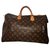 Louis Vuitton Speedy 40 Brown Cloth  ref.169558