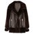 Uterque Coats, Outerwear Prune Fur  ref.169639