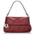 Fendi Red Leather Chef Handbag Dark red  ref.169665