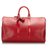 Louis Vuitton Red Epi Keepall 45 Rot Leder  ref.169670