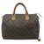 Louis Vuitton Speedy 30 Brown Cloth  ref.169744