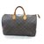 Louis Vuitton Speedy 40 monogramma Marrone Pelle  ref.169750