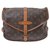 Louis Vuitton Monogram Saumur 30 Brown Cloth  ref.169930