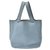 Hermès Picotin MM shell Blue Leather  ref.169983