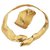 Yves Saint Laurent Conjuntos de joalharia Dourado Metal  ref.170034