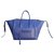 Luggage Céline Handbags Blue Leather  ref.170077