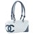 Chanel Cambon Line Bianco Pelle  ref.170224