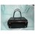 Autre Marque Python Leather Handbag Black  - view 2