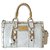Versace Handbags White Golden Leather  ref.170329