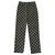 Fendi Un pantalon, leggings Polyester Marron Noir  ref.170337