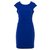 Diane Von Furstenberg Royal blue dress Cotton Polyester Viscose Elastane  ref.170348