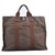 Hermès Handbag Brown Cloth  ref.170361