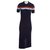 Lacoste Dresses Navy blue Cotton  ref.170376