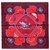 Hermès muelles Roja Multicolor Burdeos Seda  ref.170380