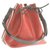Louis Vuitton Epi Noe Bicolo Red Leather  ref.170428