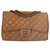 Chanel Bege Couro  ref.170567
