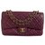Chanel Purple Leather  ref.170569