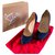 Christian Louboutin New declic 120 Navy blue Suede  ref.170611