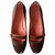 Atelier Mercadal Baby ballet flats Chocolate Leather  ref.170645