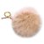 Fendi Pink Fur Pom-Pom Key Chain  ref.170828