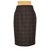 Windsor Skirts Bronze Wool Viscose Elastane Acetate  ref.171002
