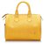 Louis Vuitton Amarelo Epi Speedy 25 Couro  ref.171082