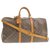 Louis Vuitton Keepall Brown Cloth  ref.171228