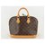 Louis Vuitton Alma Brown Cloth  ref.171254