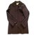 Burberry wool and cashmere coat Dark brown  ref.171288